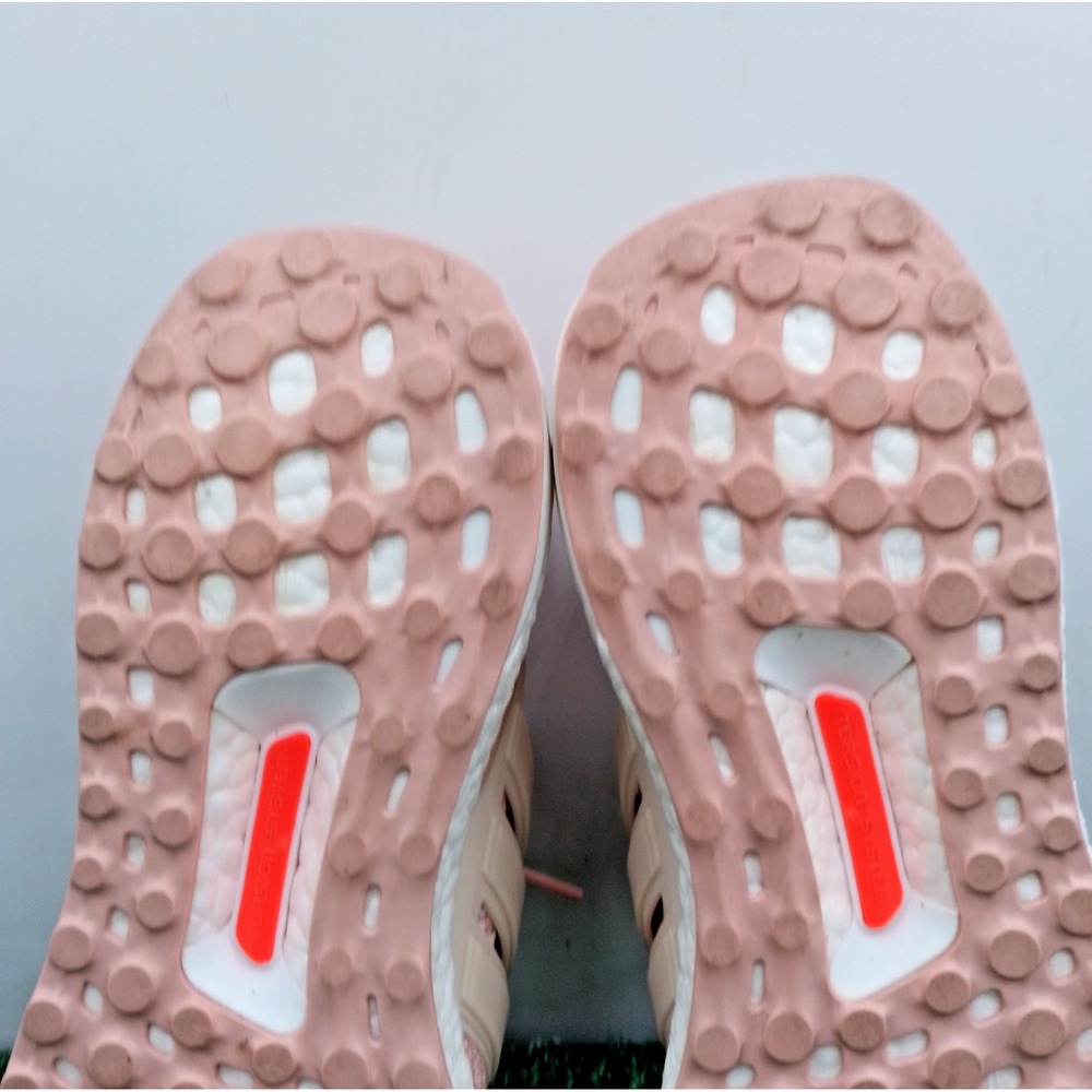 Adidas Women Ultra Boost Shoes Women's Size 8.5 M Medium Ash Peach - Light Pink - Picture 11 of 12